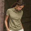 Women's luxury stretch polo (145)