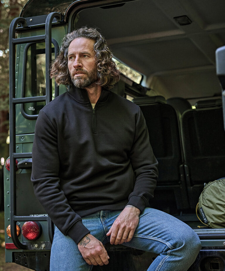 Half-zip sweatshirt (5438)