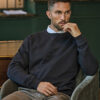 Ribbed interlock crew neck (5504)
