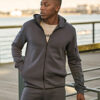 Athletic hooded full-zip sweatshirt (5706)