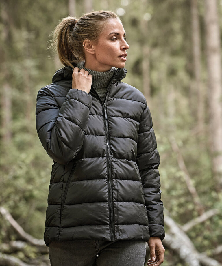 Women's lite hooded jacket (9647)