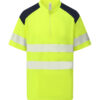 Hi-vis two-tone long sleeve polo (HVJ330), Vivid Promotion Workwear Hi-vis two-tone long sleeve polo (HVJ330), Vivid Promotion Workwear