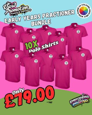 10 Uneek UC101 Polo Shirts Bundle | Bulk Staff Polos With Logo, Vivid Promotion Workwear 10 Uneek UC101 Polo Shirts Bundle | Bulk Staff Polos With Logo, Vivid Promotion Workwear