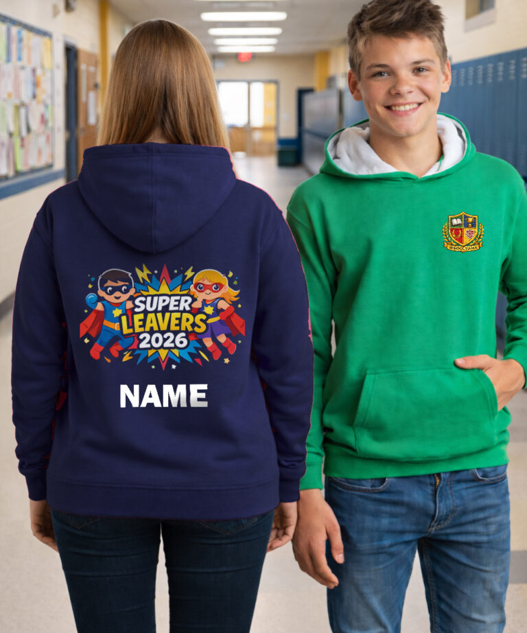 Varsity Edition School Leavers Hoodie Kids Sized – Design 5