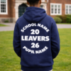 Basics Edition School and College Leavers Hoodie Adult Sized - Design 3