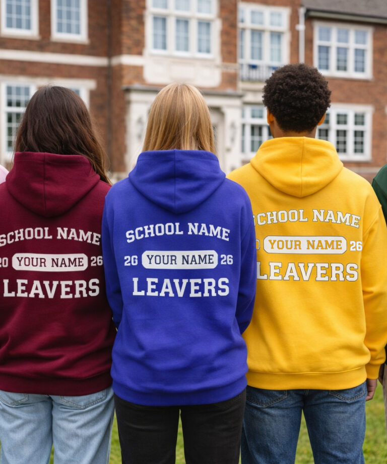 Alternative view of Basics Edition School and College Leavers Hoodie Adult Sized - Design 5