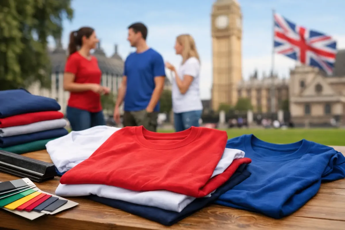 Choosing Custom T Shirts for UK Events
