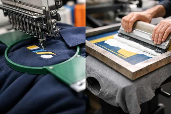 Embroidery or Print for Workwear?