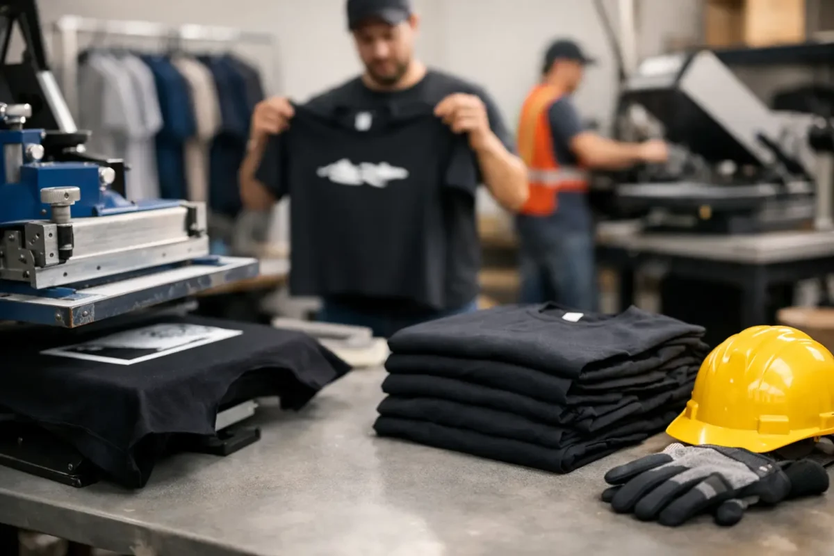 T-Shirt Printing for Workwear Orders