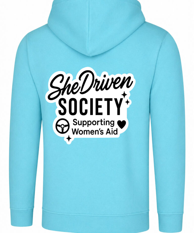 She Driven Society Hooded Sweatshirt
