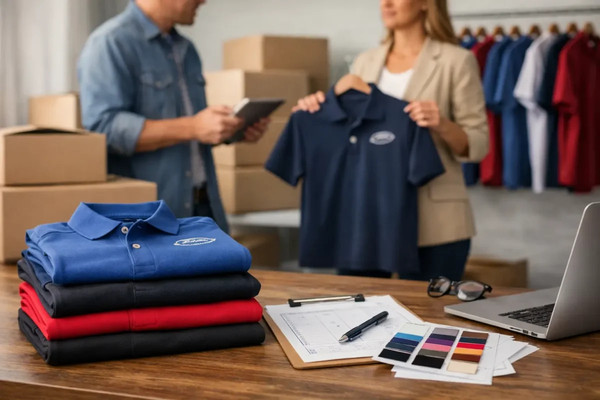 How to Order Branded Uniforms in Bulk