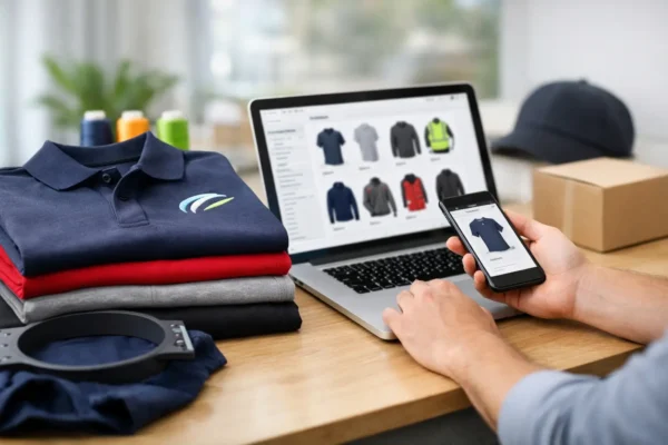 How to Order Embroidered Workwear Online UK