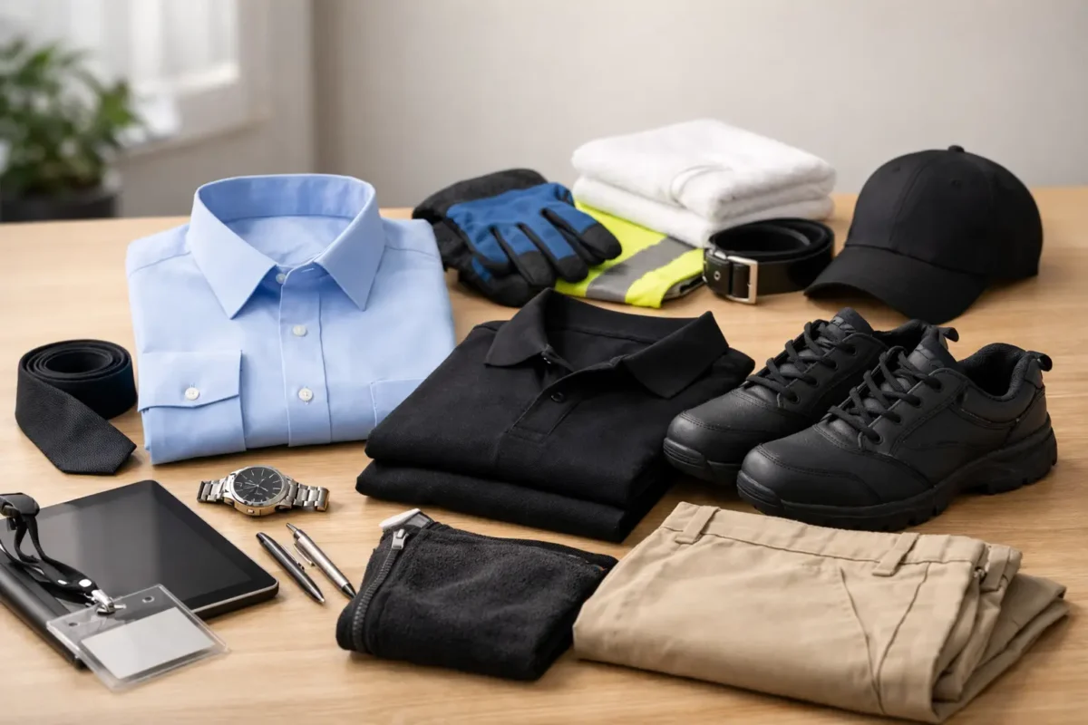 What to Include in Staff Uniform Packs