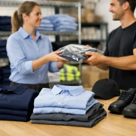 How to Organise Staff Uniform Distribution