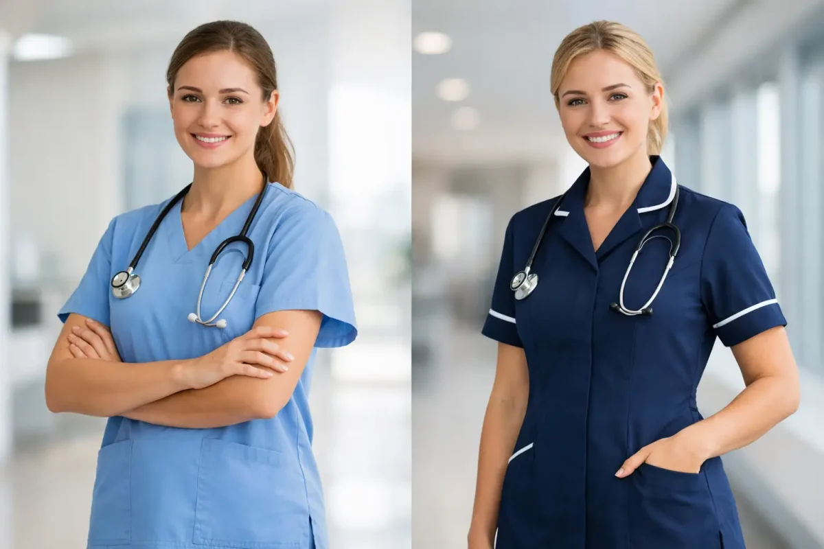 Scrubs versus tunics UK: which works best?