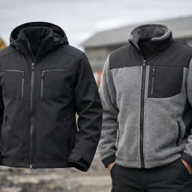 Softshell Jackets vs Fleeces for UK Workwear