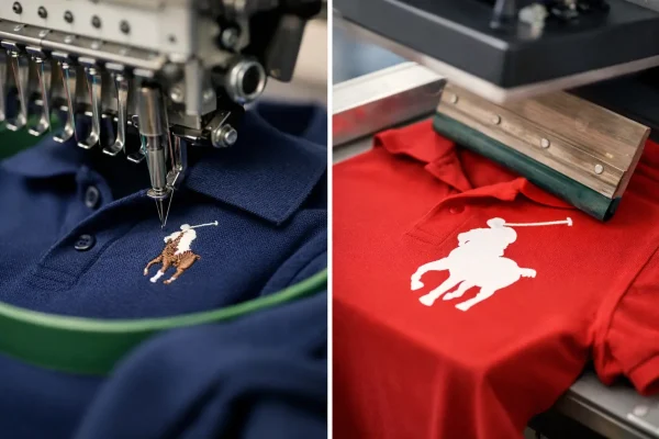 Polo Embroidery Versus Chest Printing: Which Works?