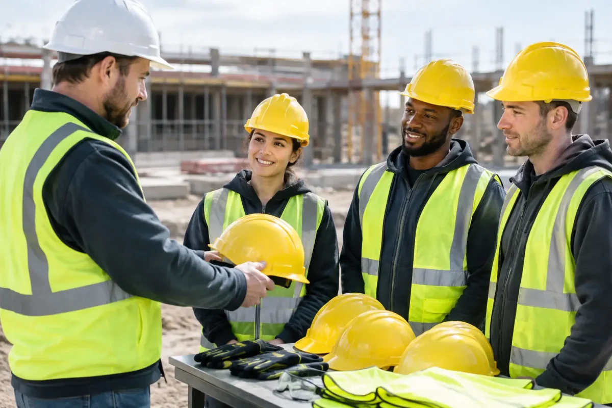 A Construction Site PPE Rollout Example That Works
