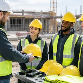 A Construction Site PPE Rollout Example That Works