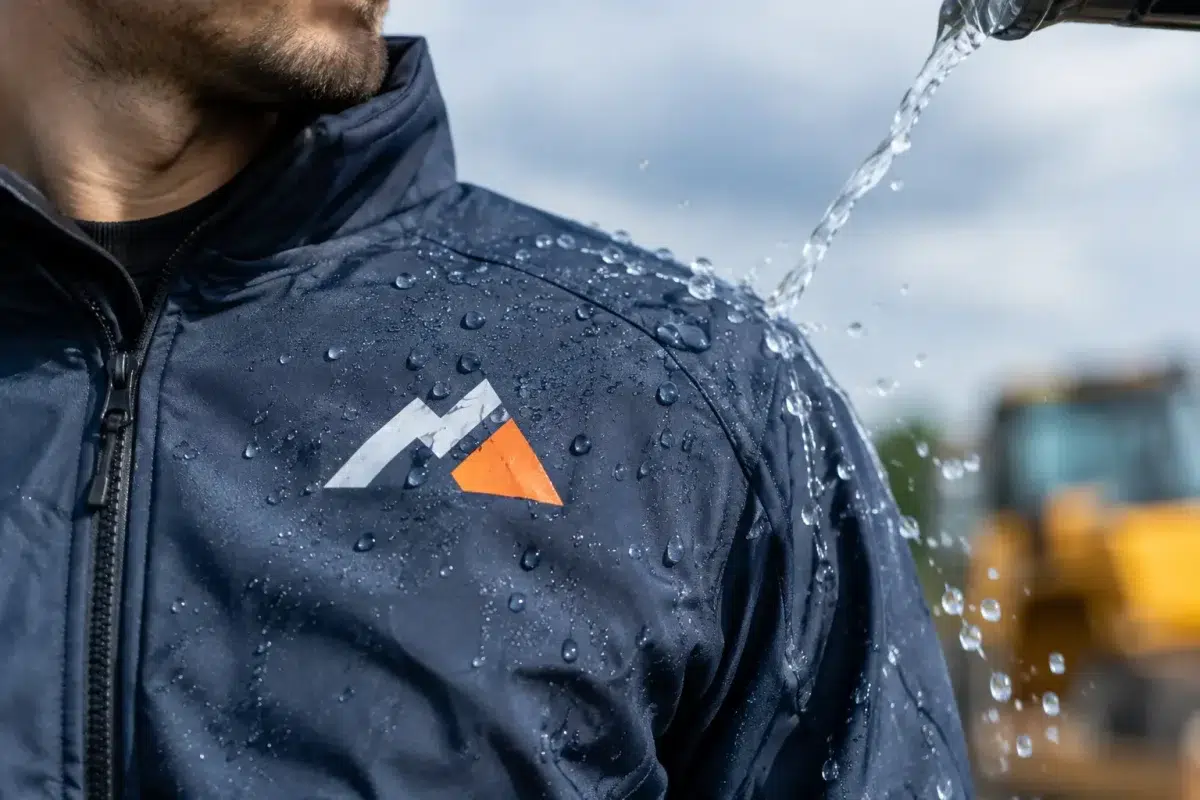 Are Printed Logos Waterproof on Workwear?