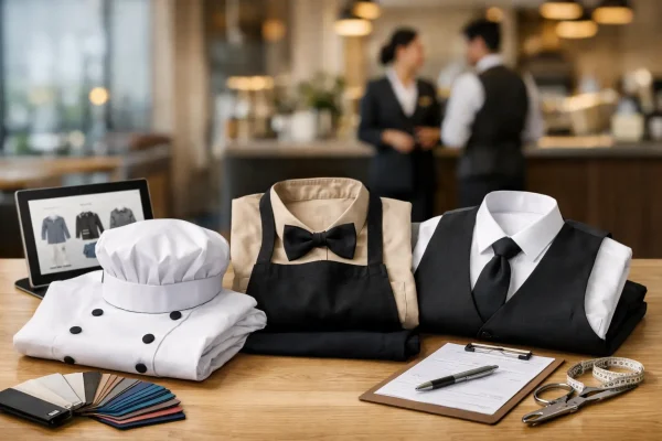 Hospitality Uniform Ordering Guide for UK Teams