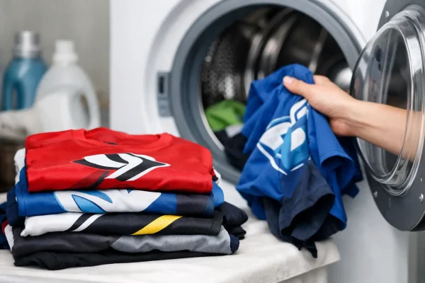 Wash Printed Uniforms Without Cracking Properly