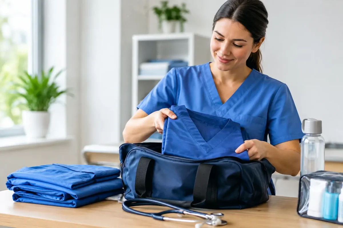 Care Agency Scrub Pack Example for UK Teams