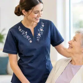 Embroidered Tunics for Care Agencies That Work