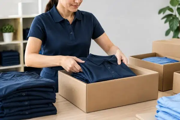 How to Pack Uniforms by Employee Name Correctly