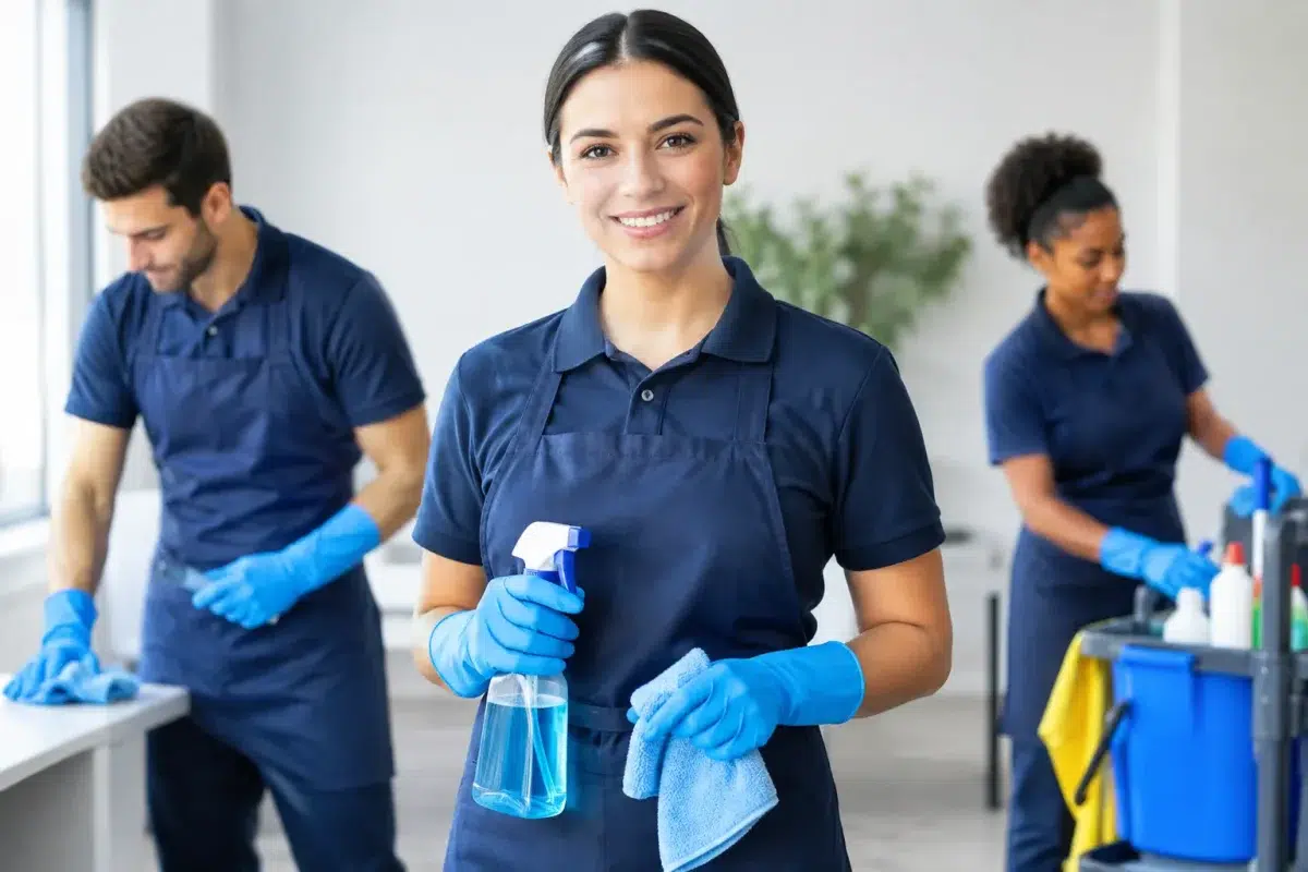 What Garments Suit Cleaning Teams at Work?
